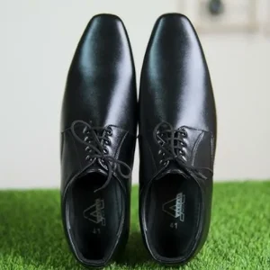 Classic Derby Shoes - Black
